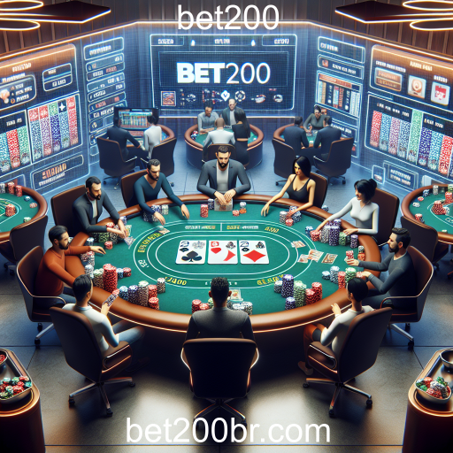 A Ascensão do Poker Online: Bet200 como Destino Favorito